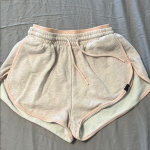 Women's Gymshark Pink Shorts with Pink Trim